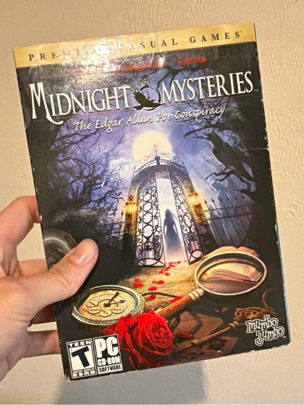 Midnight Mysteries PC Game - Black & Purple Artwork